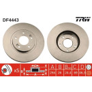 TRW | Bremsscheibe | DF4443
