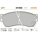 301666 Bremsbelagsatz, Scheibenbremse ESSENTIAL
