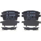 BOSCH | Bremsbelagsatz, Scheibenbremse | 0 986 494 376