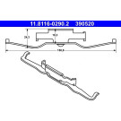 2 x ATE Feder, Bremssattel | 11.8116-0290.2