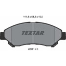 Textar | Bremsbelagsatz, Scheibenbremse | 2256101