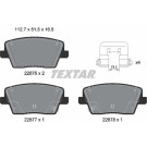 Textar | Bremsbelagsatz, Scheibenbremse | 2287601