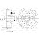 Valeo | Bremstrommel | 237052