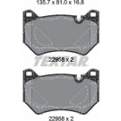Textar Bremsbelagsatz, Scheibenbremse Q+ 2295801