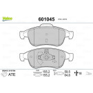 Valeo | Bremsbelagsatz, Scheibenbremse | 601045