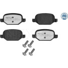 Meyle Bremsbelagsatz, Scheibenbremse MEYLE-PD: Advanced performance and design 025 235 1716/PD