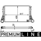 Mahle | Ladeluftkühler | CI 83 000P