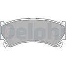 Delphi | Bremsbelagsatz, Scheibenbremse | LP1548
