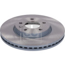 febi bilstein | 2 x FEBI Bremsscheibe | 39190