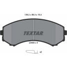 Textar | Bremsbelagsatz, Scheibenbremse | 2348801