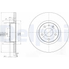 Delphi | Bremsscheibe | BG3420