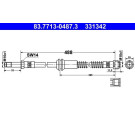 ATE | Bremsschlauch | 83.7713-0487.3