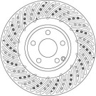 TRW | Bremsscheibe | DF6674S