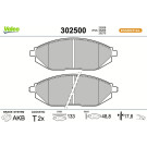 Valeo Bremsbelagsatz, Scheibenbremse ESSENTIAL 302500