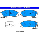 13.0460-5886.2 Bremsbelagsatz, Scheibenbremse 13.0460-5886.2 Bremsbelagsatz, Scheibenbremse