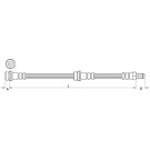 Metzger | Bremsschlauch | 4111034