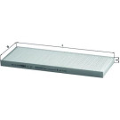 LA 49 Filter, Innenraumluft