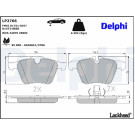 Delphi | Bremsbelagsatz, Scheibenbremse | LP2766
