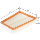BOSCH F 026 400 138 Luftfilter