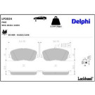 Delphi Bremsbelagsatz, Scheibenbremse LP2024 Delphi Bremsbelagsatz, Scheibenbremse LP2024