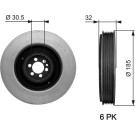 TVD1042 Riemenscheibe, Kurbelwelle DriveAlign™