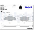 Delphi | Bremsbelagsatz, Scheibenbremse | LP420 Delphi | Bremsbelagsatz, Scheibenbremse | LP420