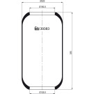 FEBI BILSTEIN 39383 Federbalg, Luftfederung
