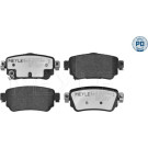 Meyle Bremsbelagsatz, Scheibenbremse MEYLE-PD: Advanced performance and design 025 259 6515/PD