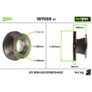 Valeo | Bremsscheibe | 187059 Valeo | Bremsscheibe | 187059