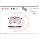 Brembo | Bremsbelagsatz, Scheibenbremse | P 24 047