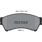 Textar | Bremsbelagsatz, Scheibenbremse | 2458201