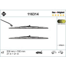 SWF Wischblatt Scheibenwischer DAS ORIGINAL SET 116314 SWF Wischblatt Scheibenwischer DAS ORIGINAL SET 116314