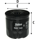 VALEO 586144 Ölfilter M20x1.5, Anschraubfilter VALEO 586144 Ölfilter M20x1.5, Anschraubfilter