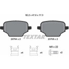 Textar Bremsbelagsatz, Scheibenbremse Q+ 2076401