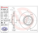 Brembo | Bremsscheibe | 09.9848.11