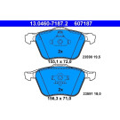 13.0460-7187.2 Bremsbelagsatz, Scheibenbremse