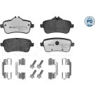 Meyle Bremsbelagsatz, Scheibenbremse MEYLE-PD: Advanced performance and design 025 252 1518/PD