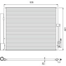 814382 Kondensator, Klimaanlage 814382 Kondensator, Klimaanlage