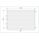 818002 Kondensator, Klimaanlage