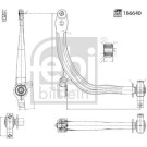 FEBI BILSTEIN 186640 Querlenker, Lenker, Radaufhängung