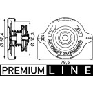 Mahle Verschlussdeckel, Kühler BEHR Premium Line CRB 14 000P