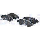 Delphi | Bremsbelagsatz, Scheibenbremse | LP2093