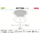 301738A Bremsbelagsatz, Scheibenbremse EXPERT 301738A Bremsbelagsatz, Scheibenbremse EXPERT