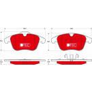 GDB1683DTE Bremsbelagsatz, Scheibenbremse DTEC COTEC GDB1683DTE Bremsbelagsatz, Scheibenbremse DTEC COTEC