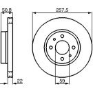 BOSCH | Bremsscheibe | 0 986 478 512