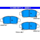 13.0460-5811.2 Bremsbelagsatz, Scheibenbremse