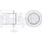 Delphi | Bremsscheibe | BG4336