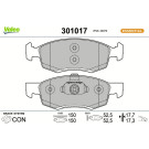 301017 Bremsbelagsatz, Scheibenbremse ESSENTIAL