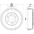 Hella | Bremstrommel | 8DT 355 302-621