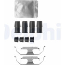 LX0643 Zubehörsatz, Scheibenbremsbelag